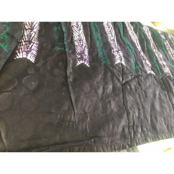 Traditional African Shirt Sleeveless Outfit Top Dashiki Vertical Stripes - Picture 4 of 4